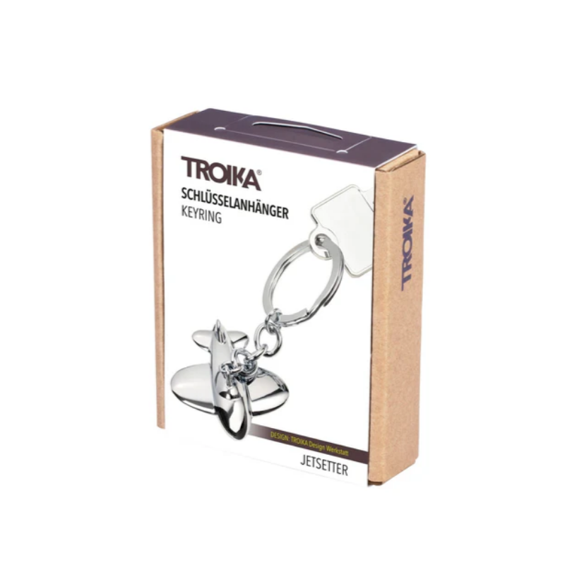 3D Jetsetter Aeroplane Keyring