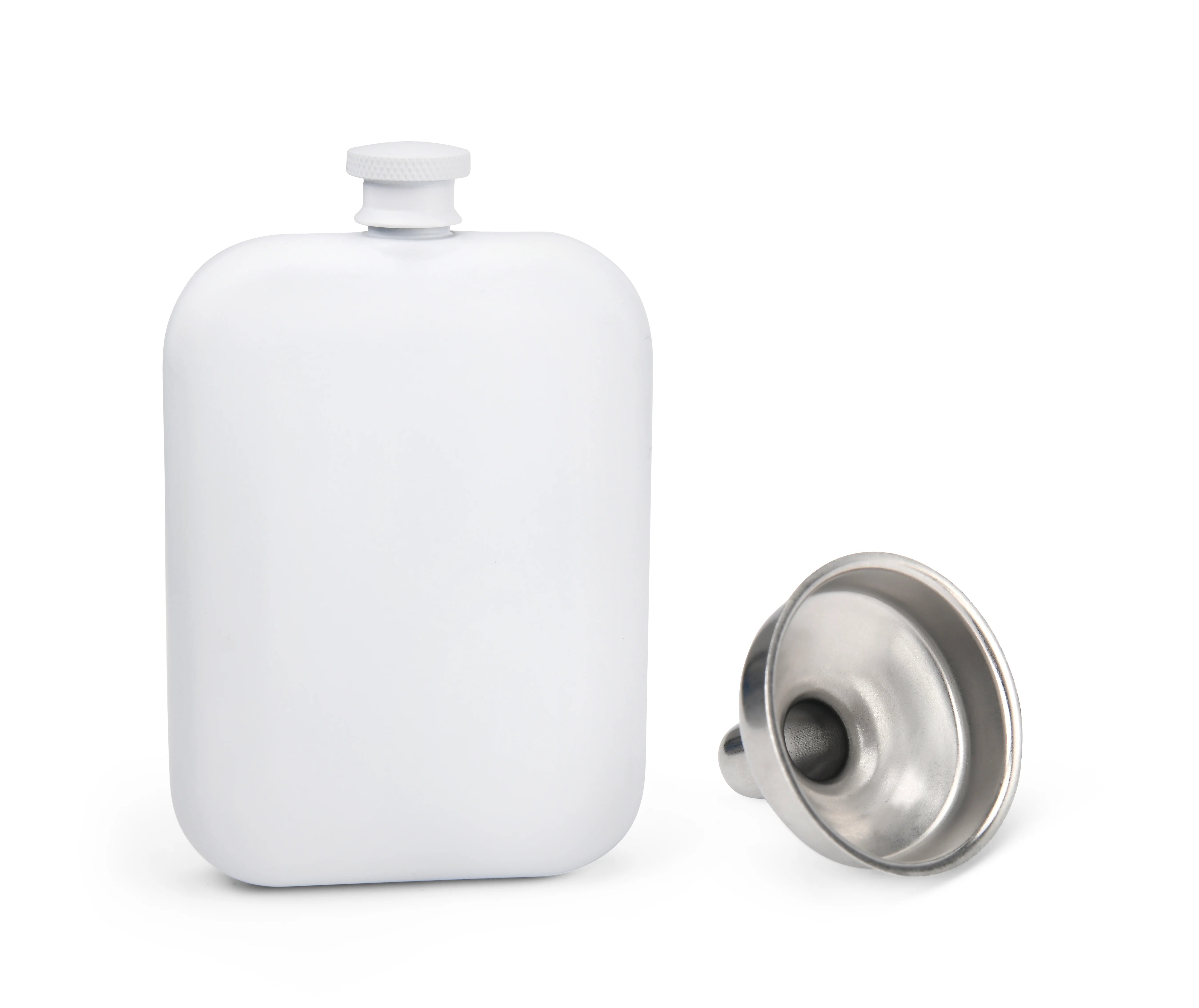 Matte Coloured Hip Flasks