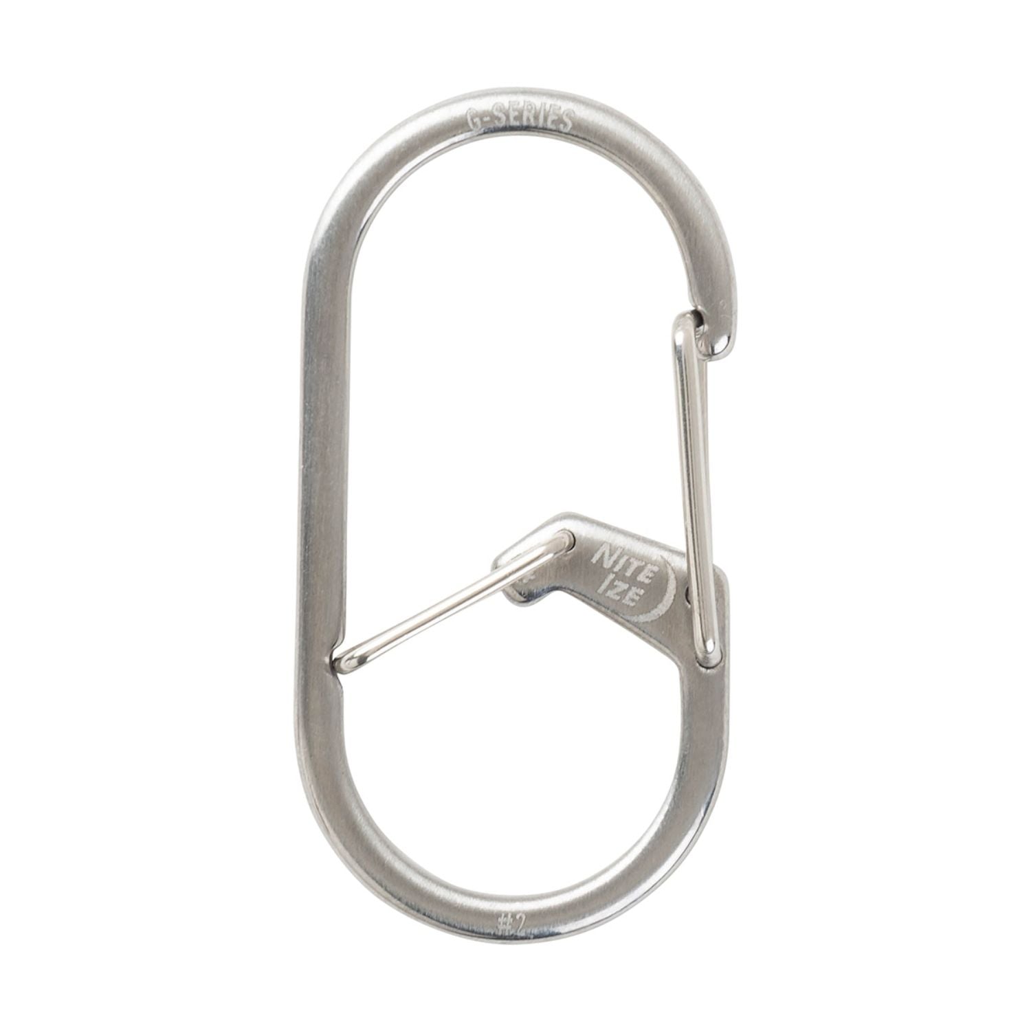 G-Series Dual Chamber #2 Stainless Steel Carabiner