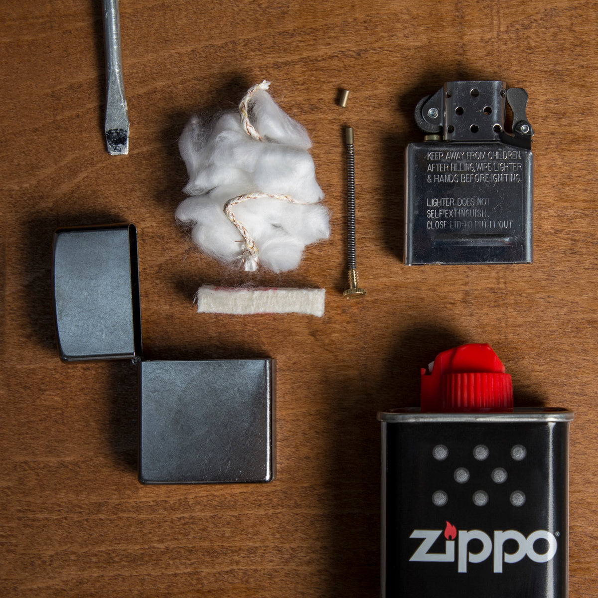 Zippo Street Chrome Lighter