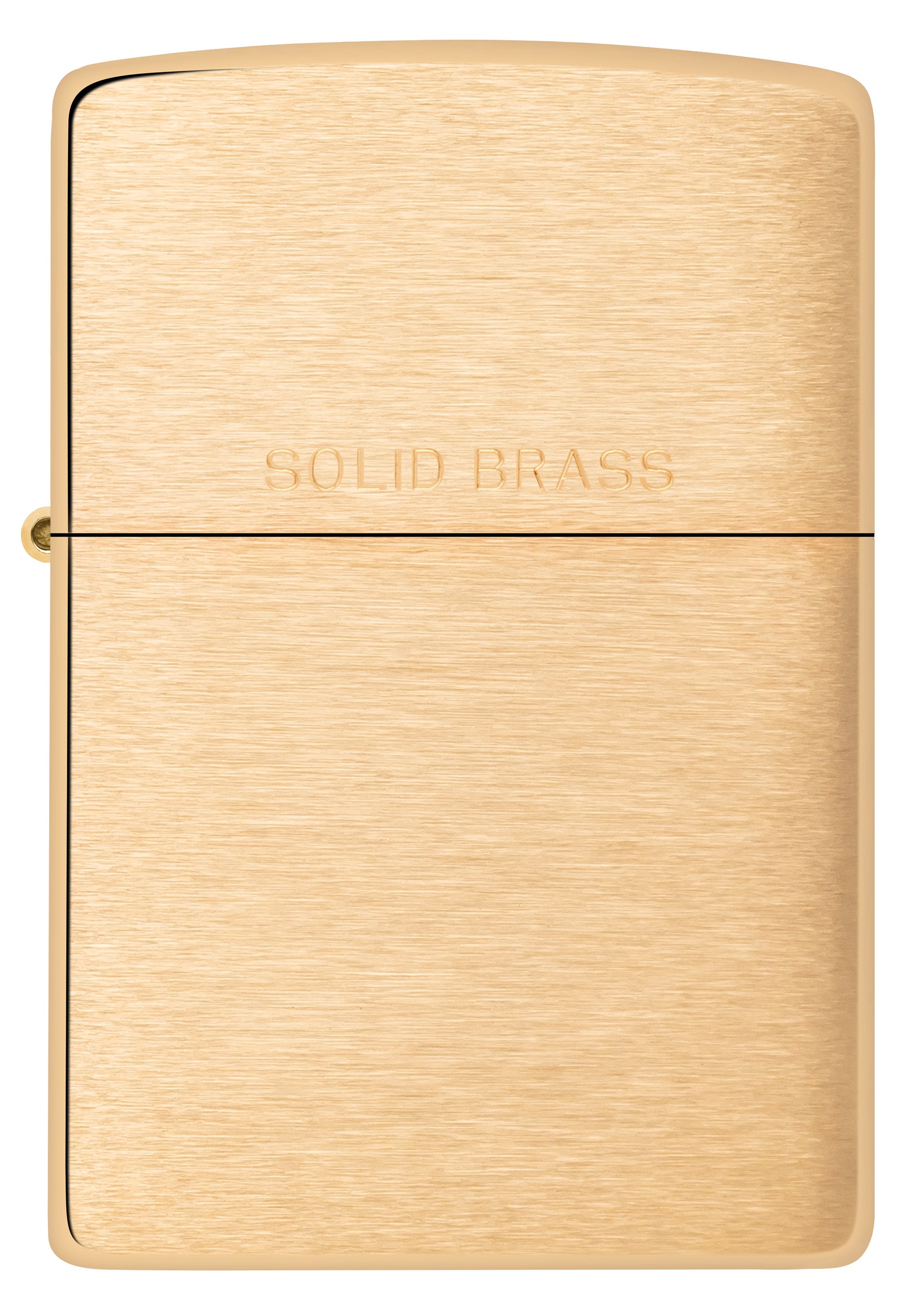 Zippo Brushed Brass Lighter