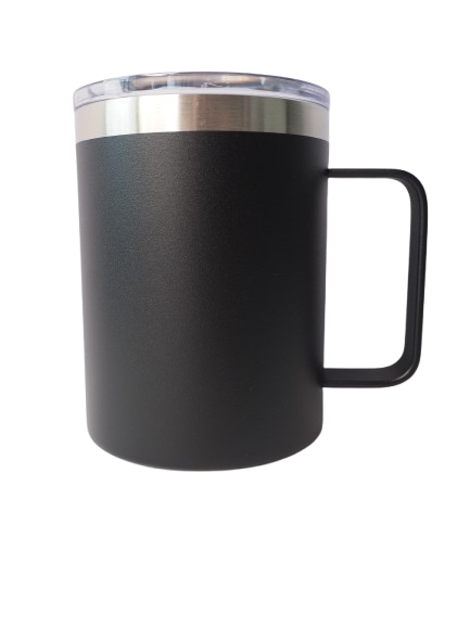 12oz Blue Insulated Travel Mug