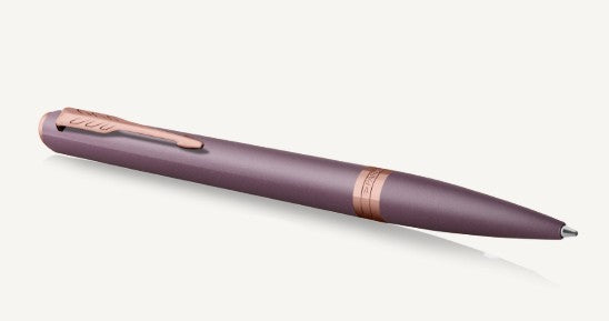 Parker Pen Meridian Purple Pink Gold Trim Parker Ball Point Pen