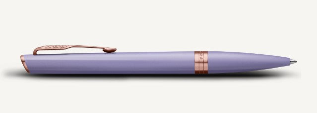 Parker Pen Meridian Lilac Rose Gold Trim Parker Ball Point Pen