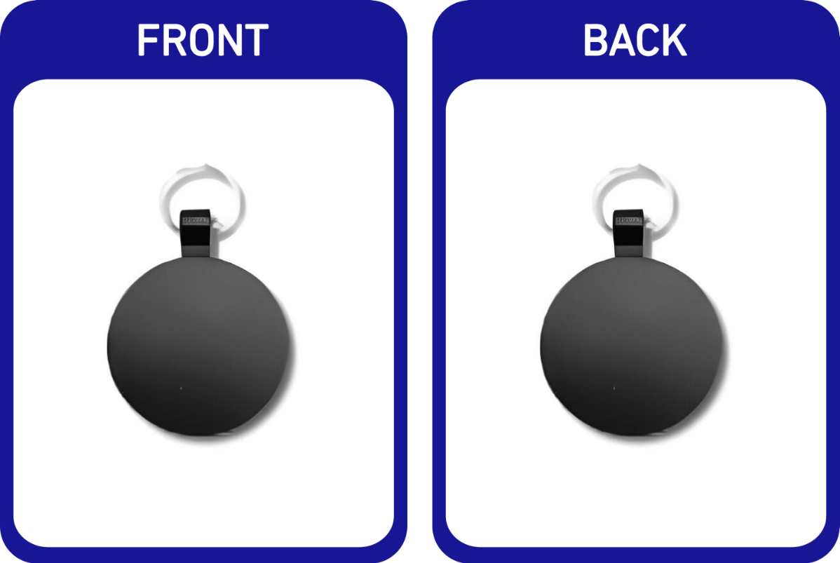 Matte Coloured Circle Pet Tags