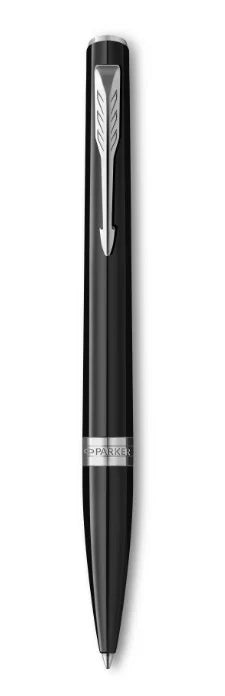 Parker Pen Meridian Black Chrome Trim Parker Ball Point Pen