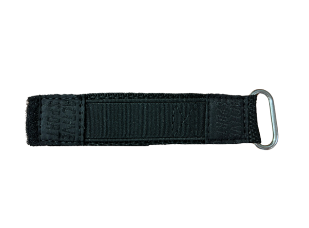 18mm Sports Surf Black Velcro Band X