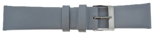 Light Blue Soft Calf Leather Watch Band