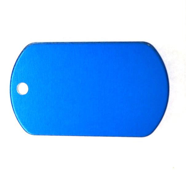 Coloured Stainless Steel Army Dog Tag