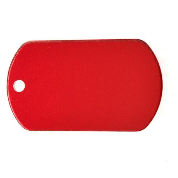 Coloured Stainless Steel Army Dog Tag