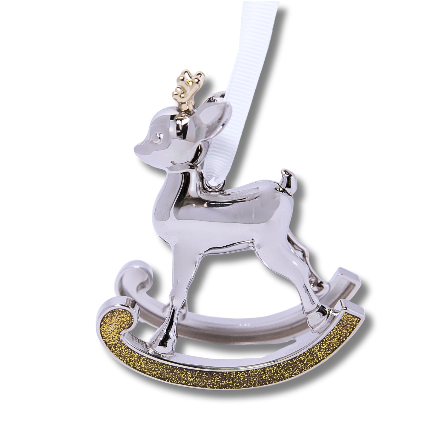 3D Reindeer Christmas Keepsake. Personalised Christmas Tree Decoration