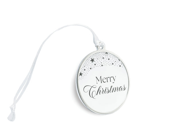 Merry Christmas Personalised Keepsake Christmas Tree Decoration