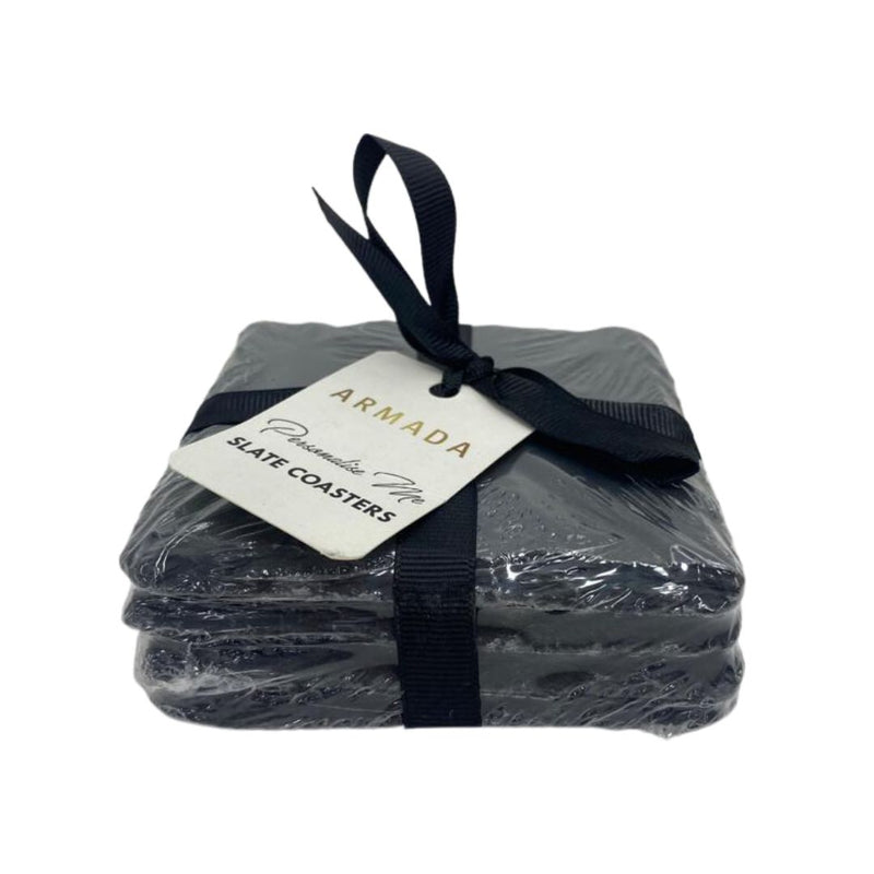 Personalised Square Slate Coasters