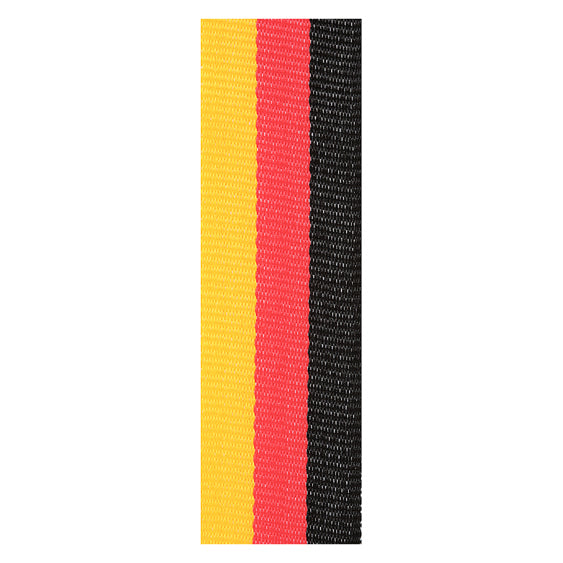 Black / Red / Gold Ribbon