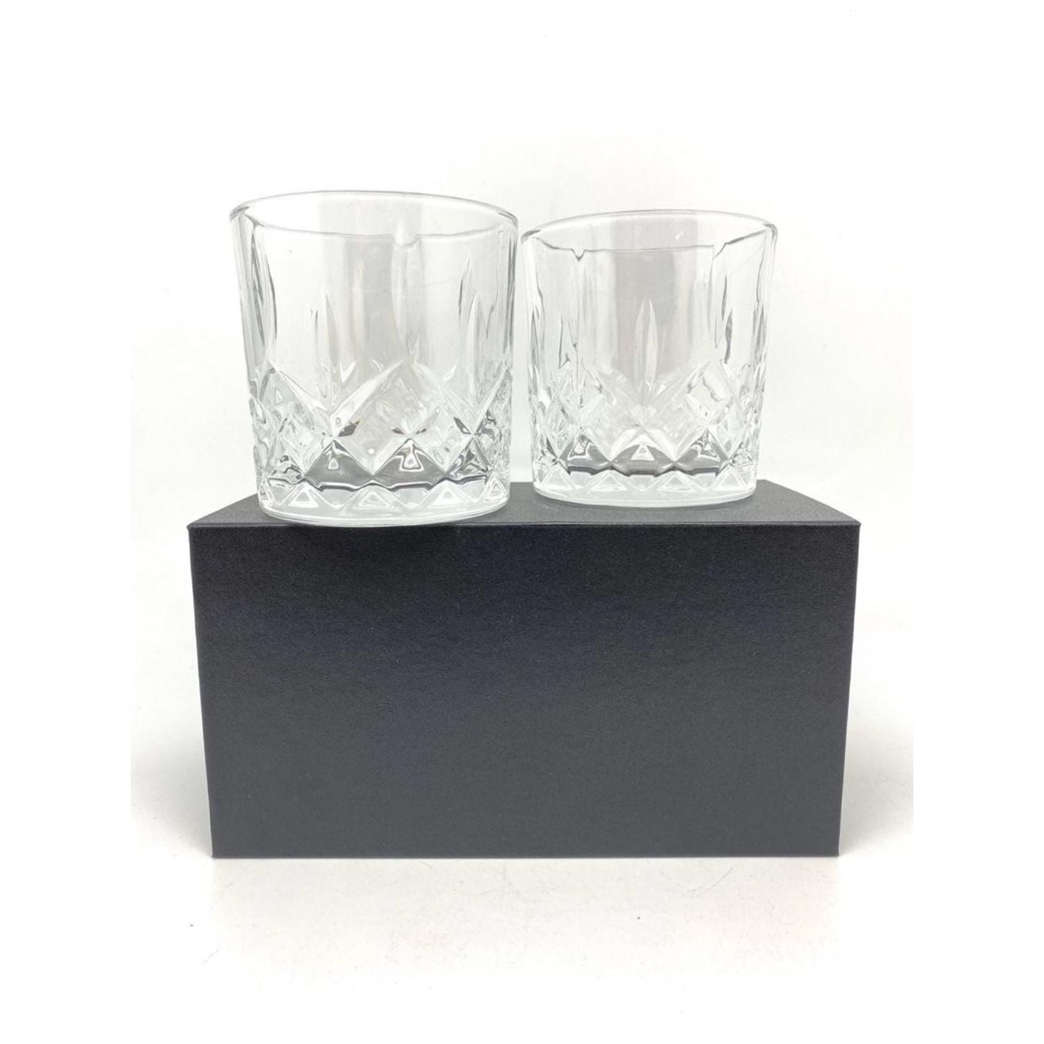 Patterned Straight Whiskey Glasses Add Engraving Mister Minit