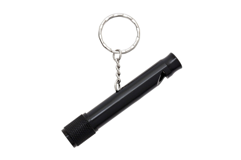Micro Torch & Whistle Key Ring Accessory