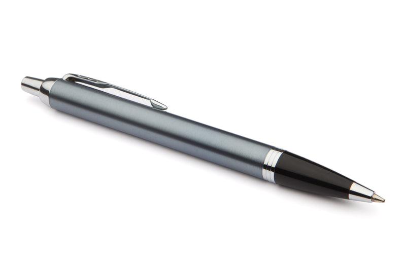 Parker Pen IM  Grey Chrome Trim Ballpoint