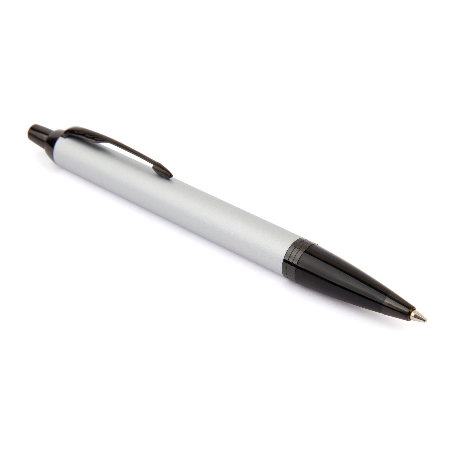 Parker Achromatic Matte Grey IM - Black Trim Ball Point Pen