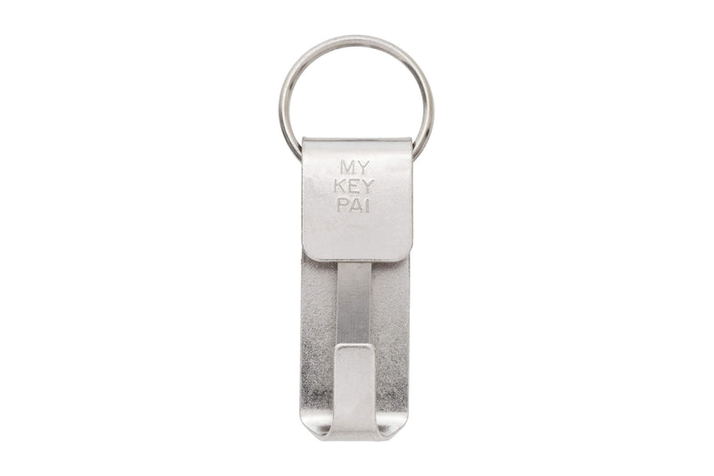 Secure Belt Key Clip Key Ring Accessory Chrome
