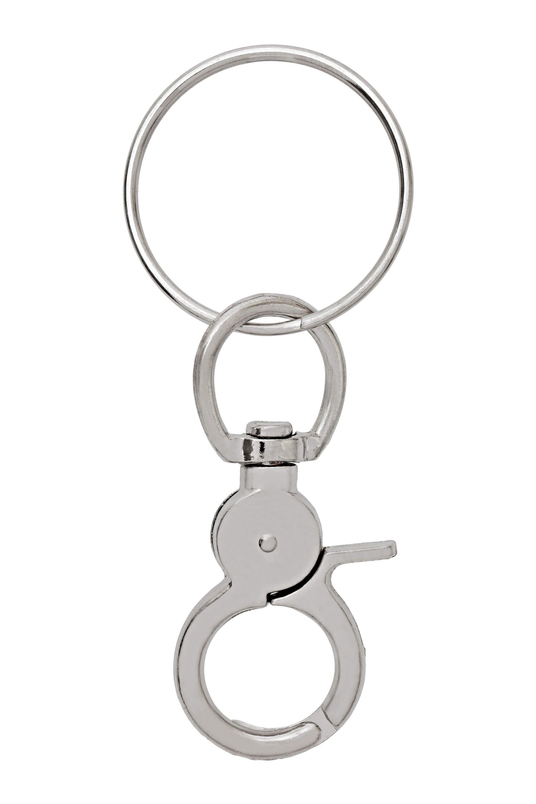 Fero Nylon Clash Hook D-Ring Keychain - Stealth Black