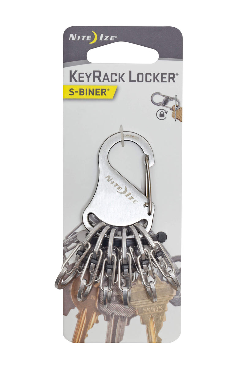 S-Biner Nite-Ize Key Rack Locker Stainless Steel