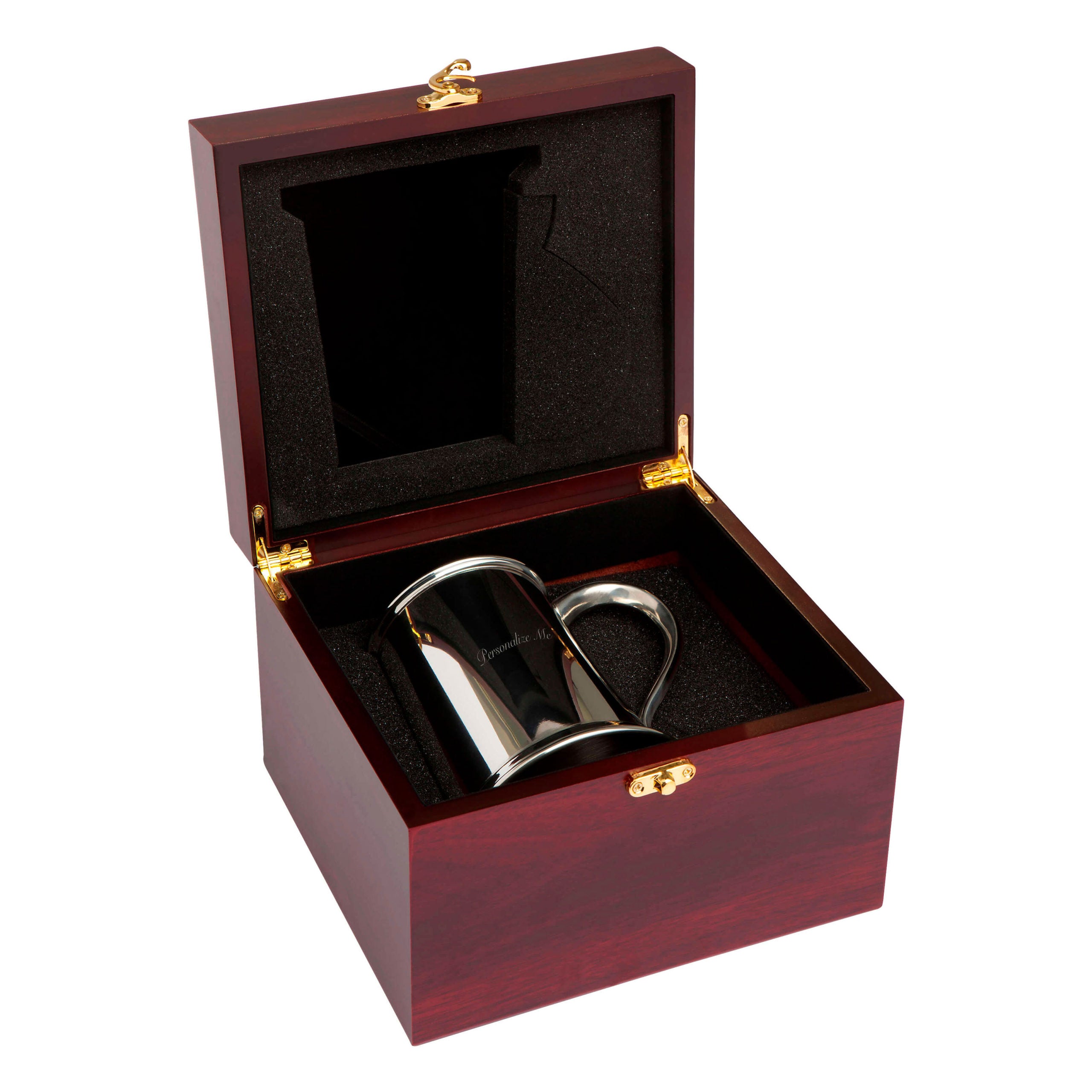 British Pewter Tankard Boxed Add Engraving Mister Minit