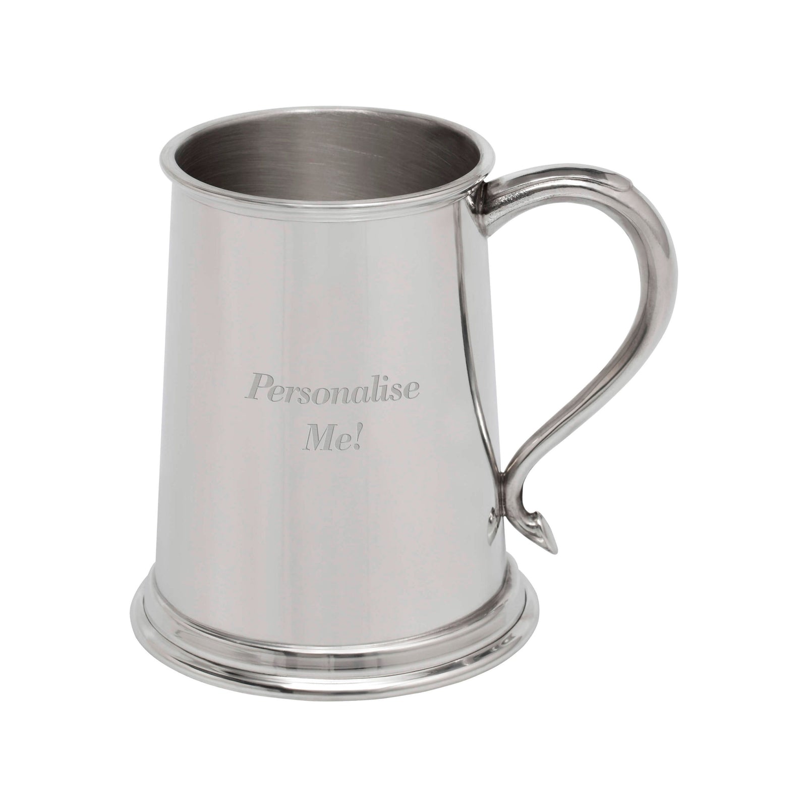 British Pewter Tankard Boxed Add Engraving Mister Minit