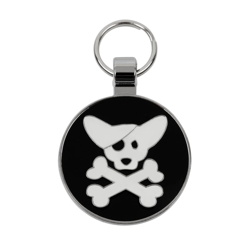Pirate Dog & Cross Bones Pet tag 1