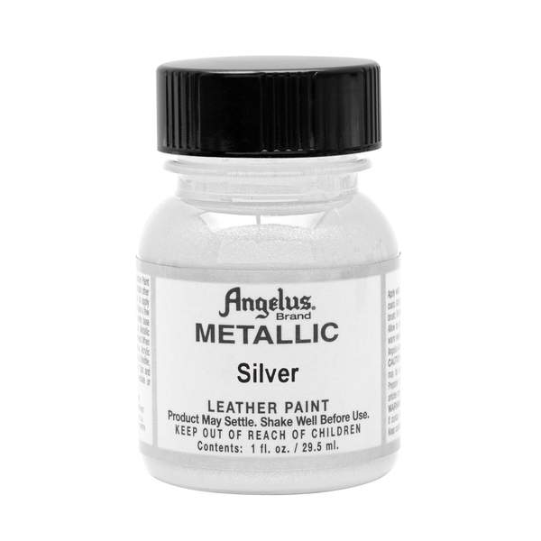 Leather studio paint white top