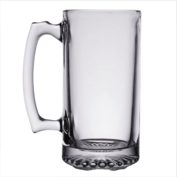 500ml Glass Beer Stein - Affordable & Practical Gift for Milestones