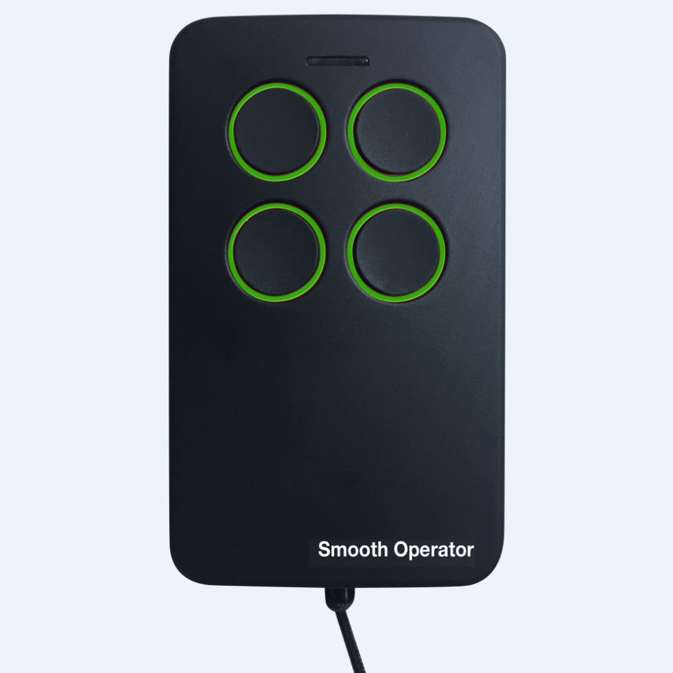 Smooth Operator Face-to-Face Universal 4-Button Garage Remote