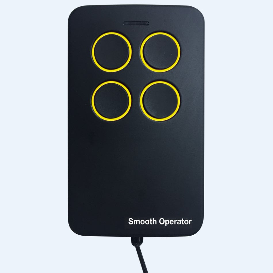 Smooth Operator Face-to-Face Universal 4-Button Garage Remote