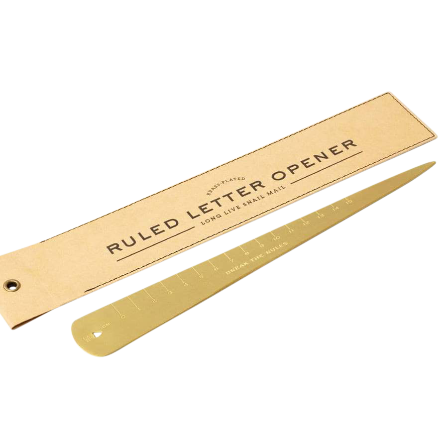 Brass Letter Opener Add Engraving Mister Minit