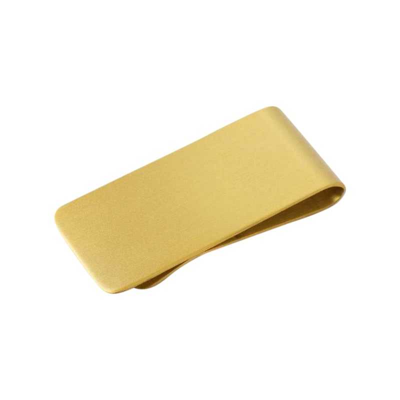 Brass Money Clip - Stylish Personalised Gift Idea