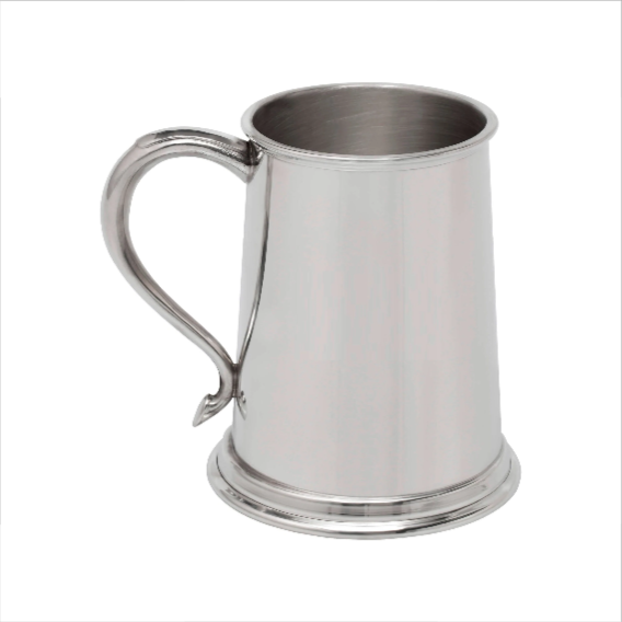 British Pewter Tankard Boxed - Personalised Gift for Milestone Events