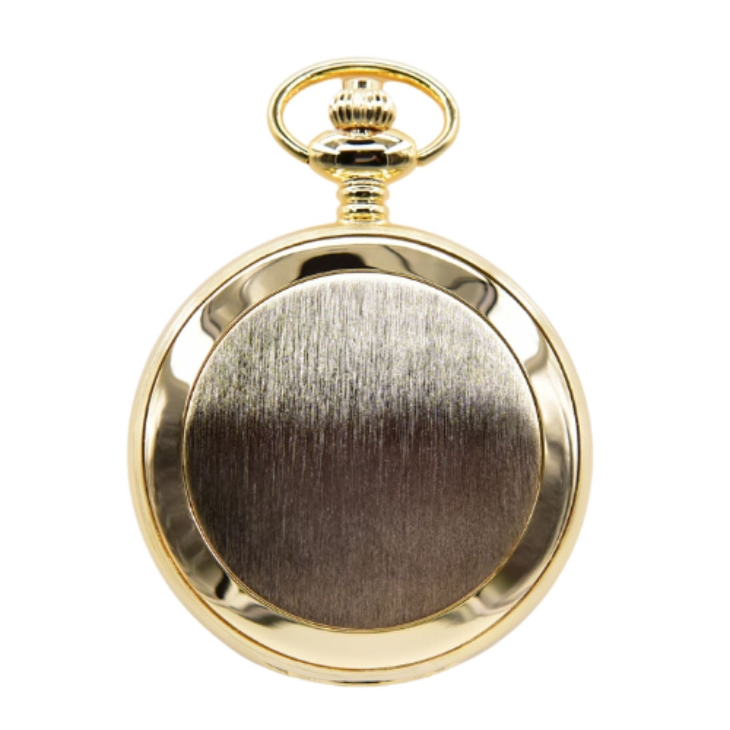 Brushed Brass Pocket Watch Add Engraving Mister Minit Mister Minit