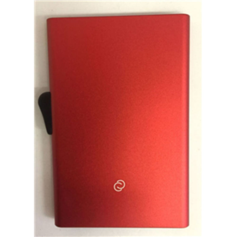 C-Secure RFID Aluminium Card Holder Red