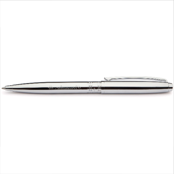 Classic Pen Chrome Plated - Personalise with Engraving