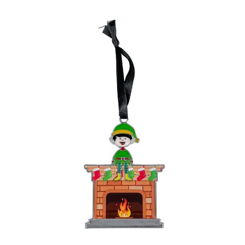 Elf By Chimney Christmas Keepsake