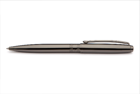 Gunmetal Pen and Pencil Set - Add Personalisation