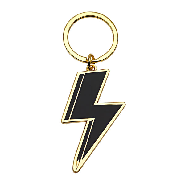 小物 Rickowens lightning bolt keychains silver-steel-rick-owens-