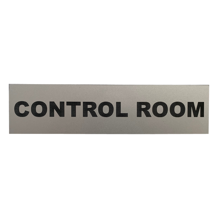 Control Room Sign