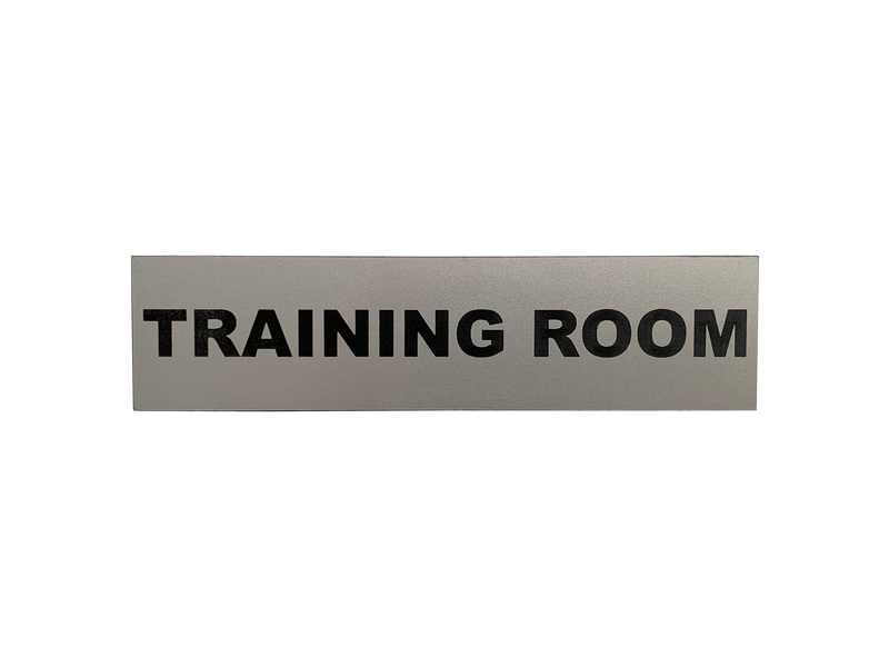 Training Room Sign