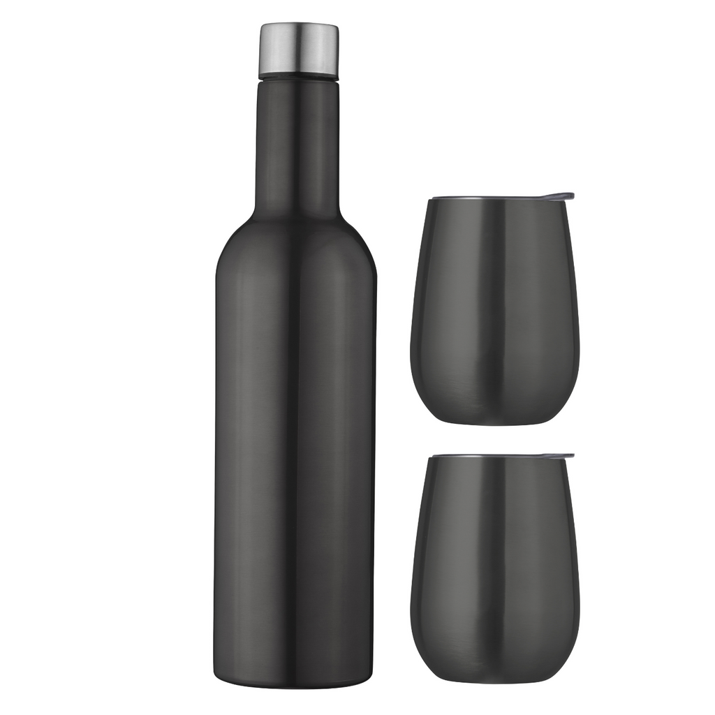 Avanti Glass 355ml Black/Charcoal/Grey
