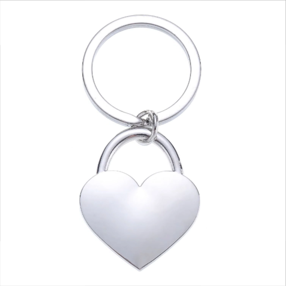 Love Locket Keyring Add Engraving Mister Minit