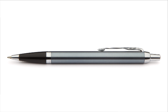 Parker Pen IM  Grey Chrome Trim Ballpoint