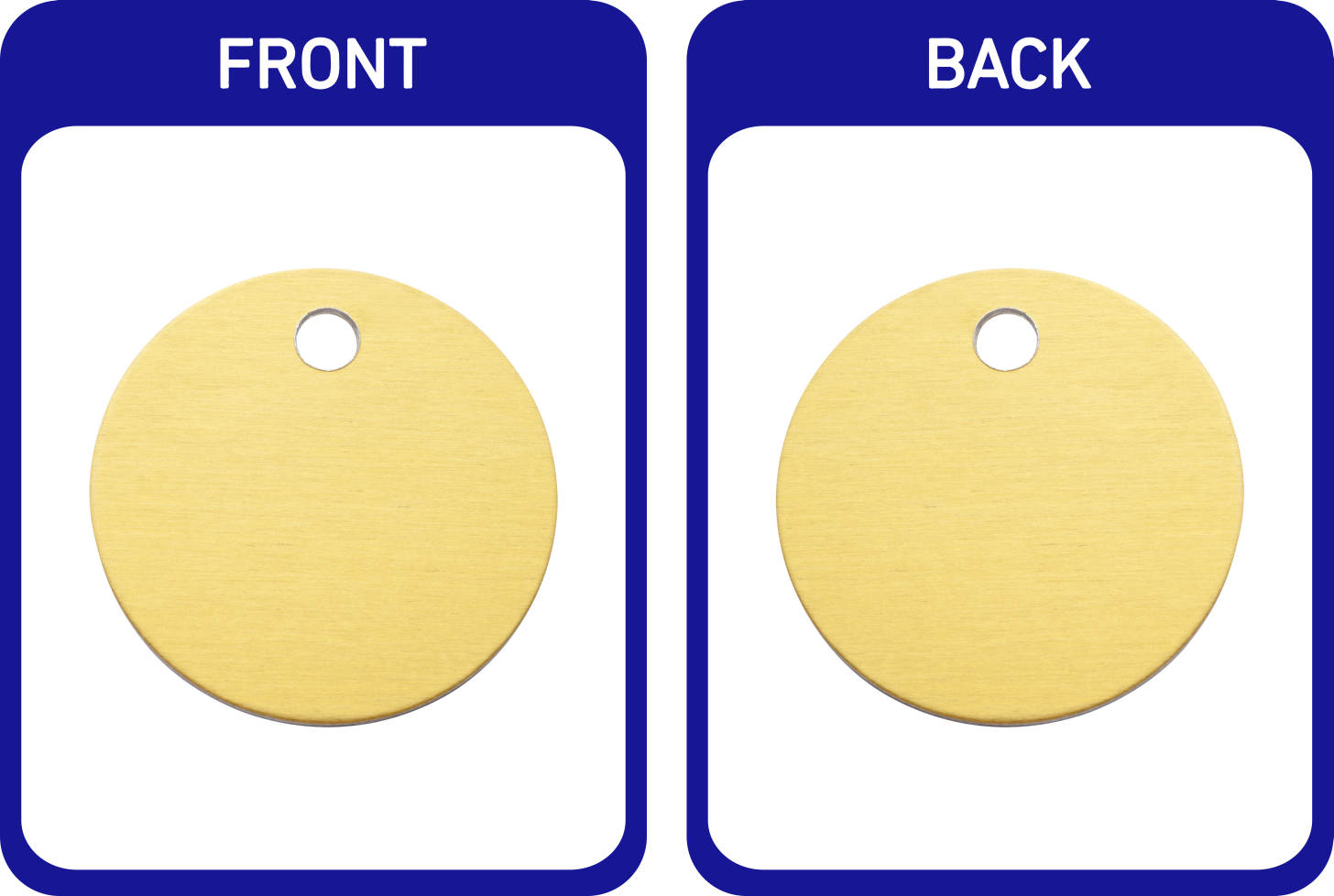 32mm Anodised Pet Tag