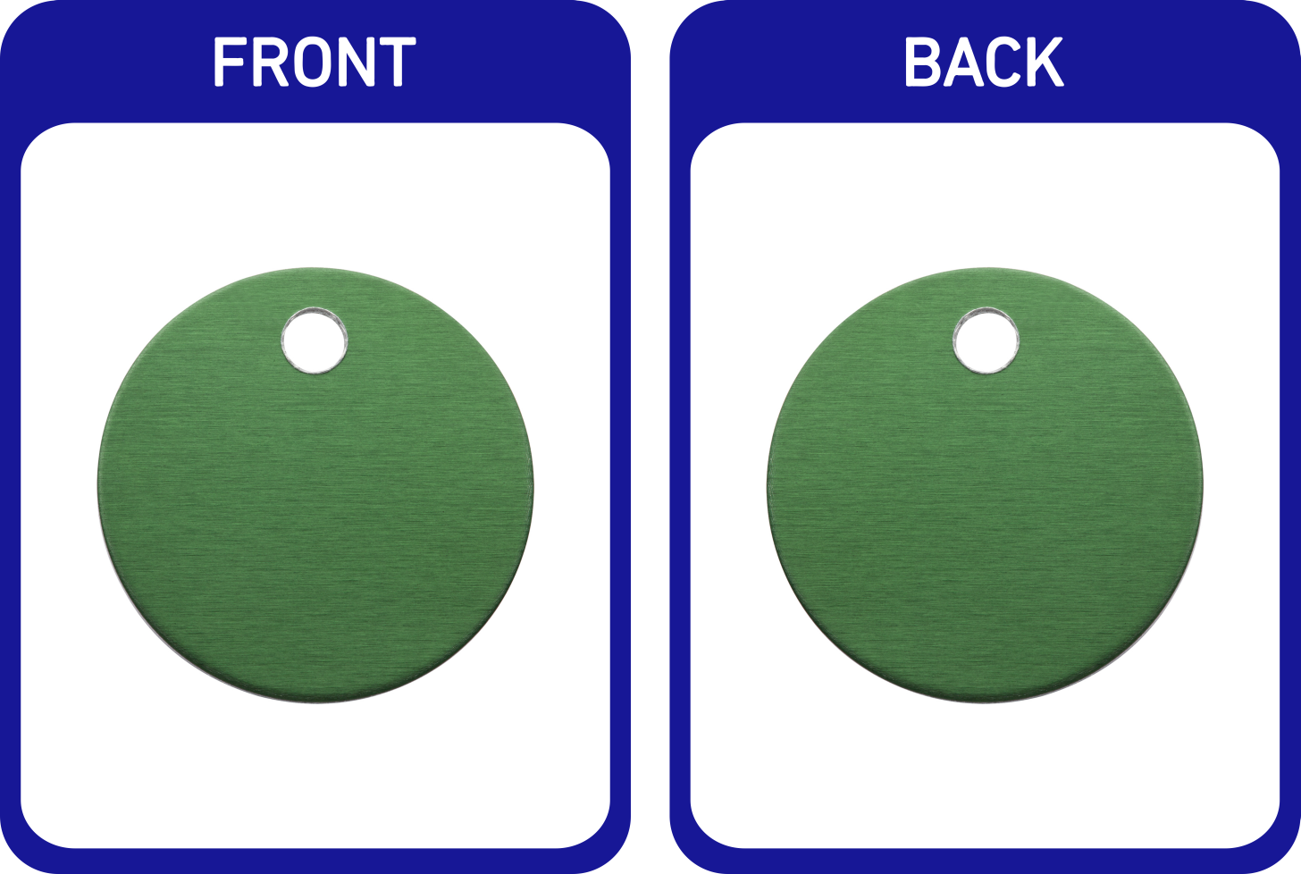 32mm Anodised Pet Tag