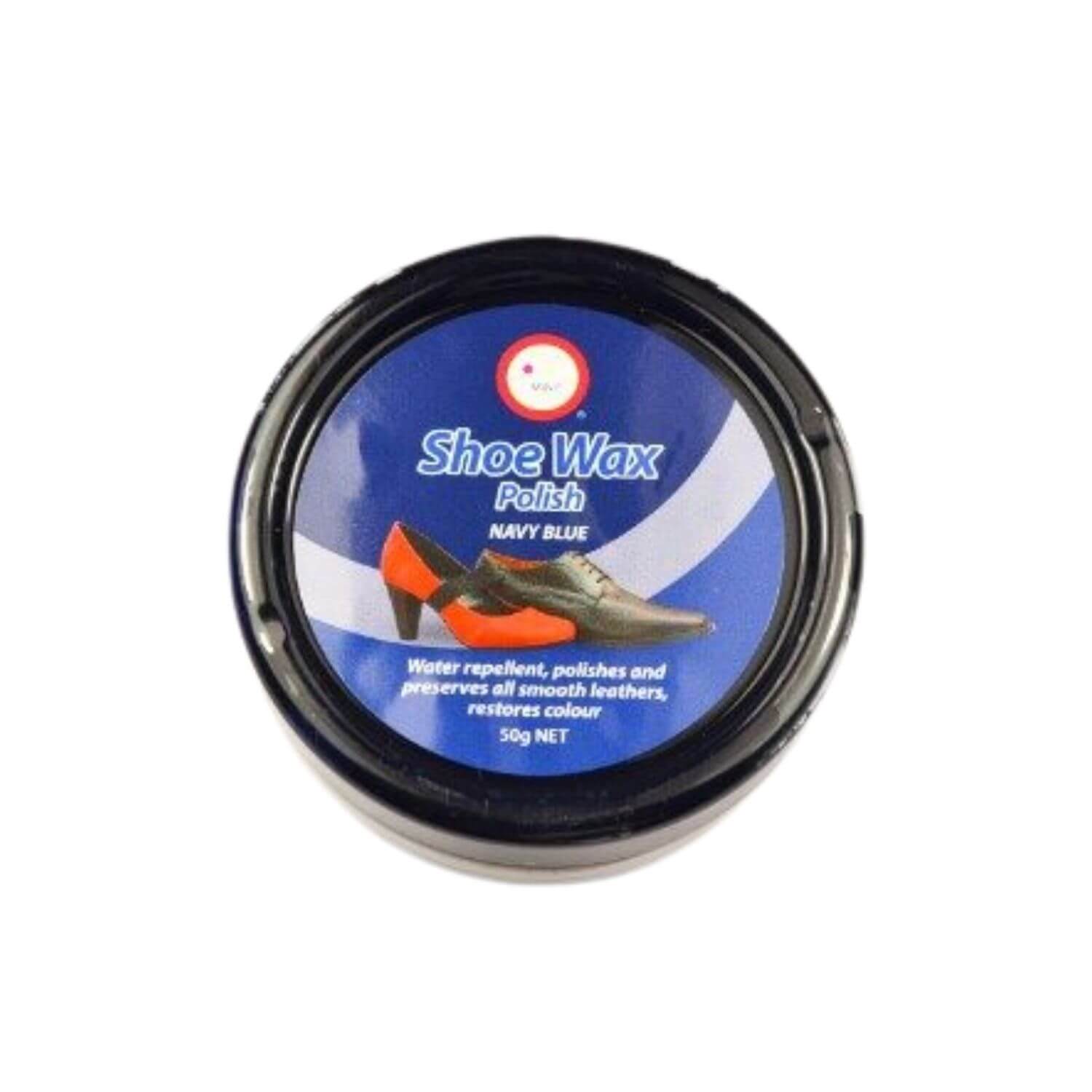 Premium Shoe Wax - Navy Blue