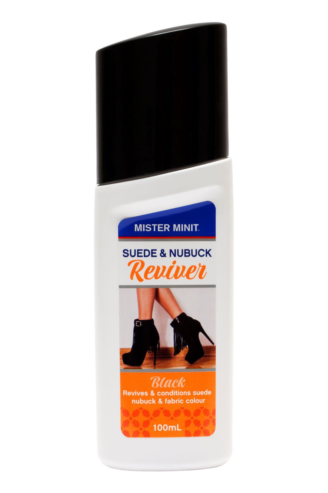 Suede Nubuck Reviver Black Mister Minit